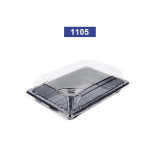 Yq1105 Disposable Plastic Sushi Box Container