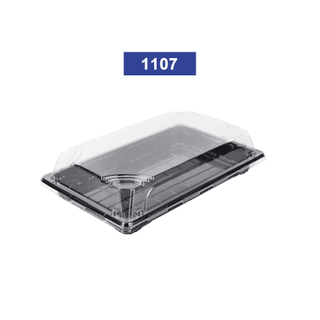 Yq1107 Disposable Plastic Sushi Box Container