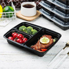 1000ml 3 Compartment Food Containers Storage Leak Proof Lunch Box with Lid 