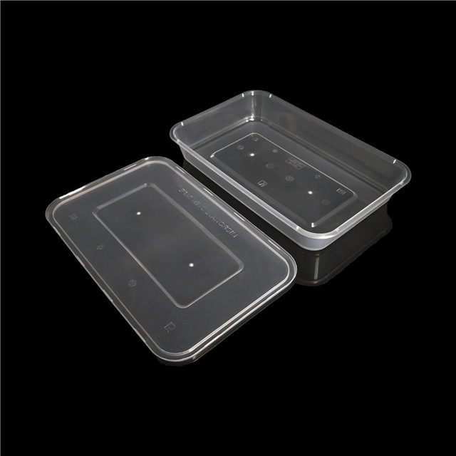 1200ml eco friendly disposable plastic takeout food packaging containers