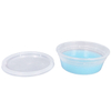 8 Oz BPA Free Plastic Deli Food Storage Containers with Airtight Lids