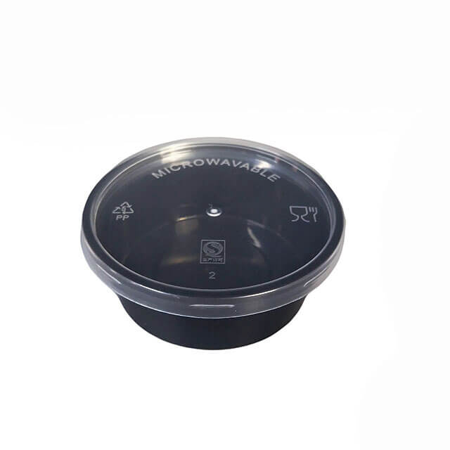 2oz Disposable PP Clear Plastic Sauce Mini Dessert Cup with Lid 