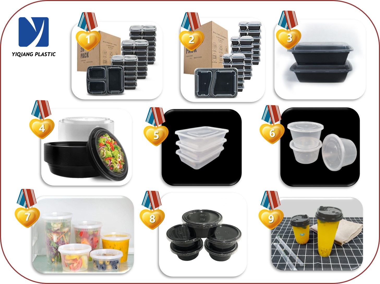 Widely Using of Plastic Food Container