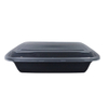 32oz Microwave Disposable Plastic Food Takeaway Container Food Storage Box