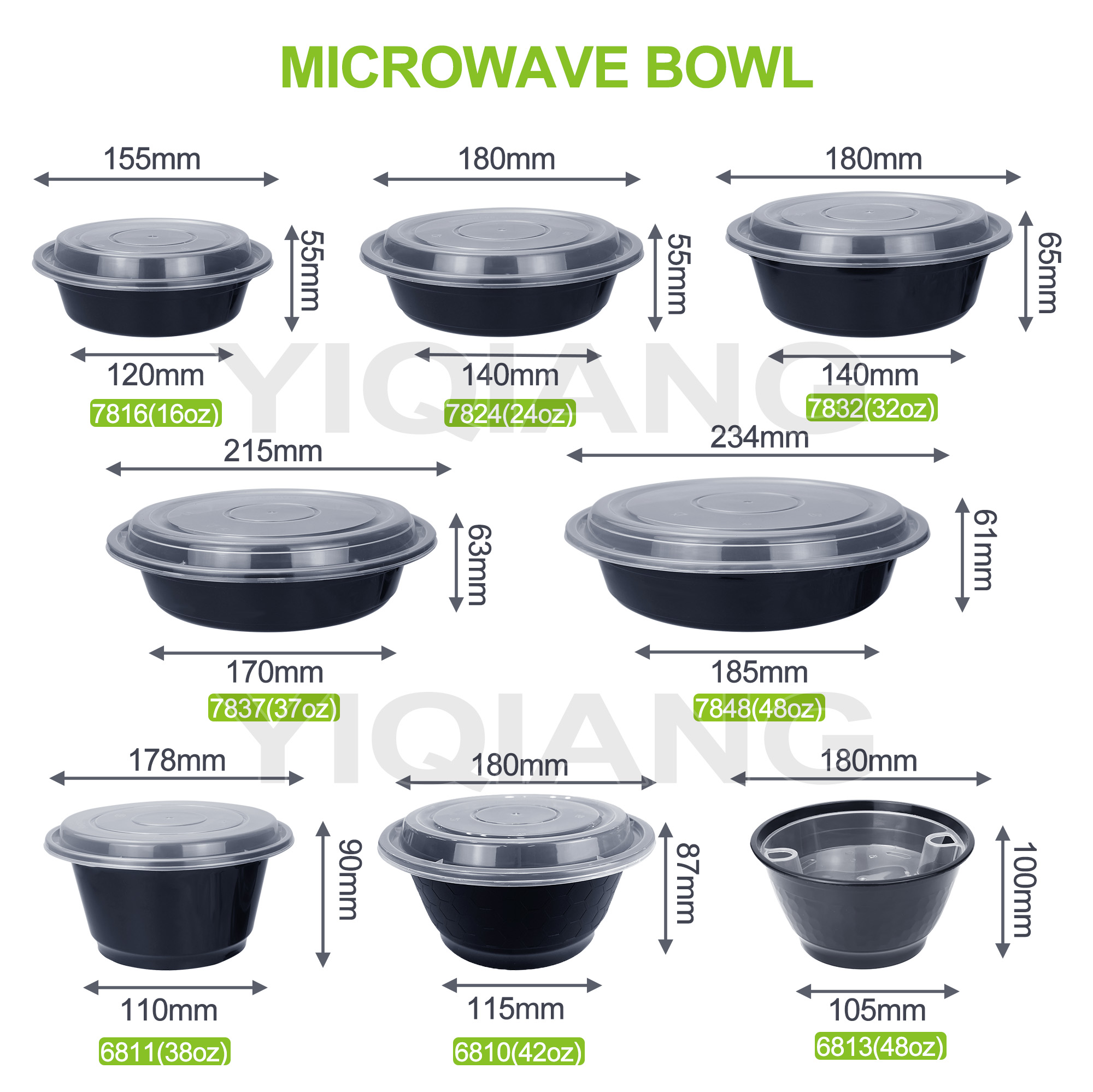 2024凸盖圆碗系列尺寸图