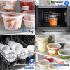 64oz Plastic Leak-Proof Round Deli Container