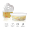 64oz Plastic Leak-Proof Round Deli Container